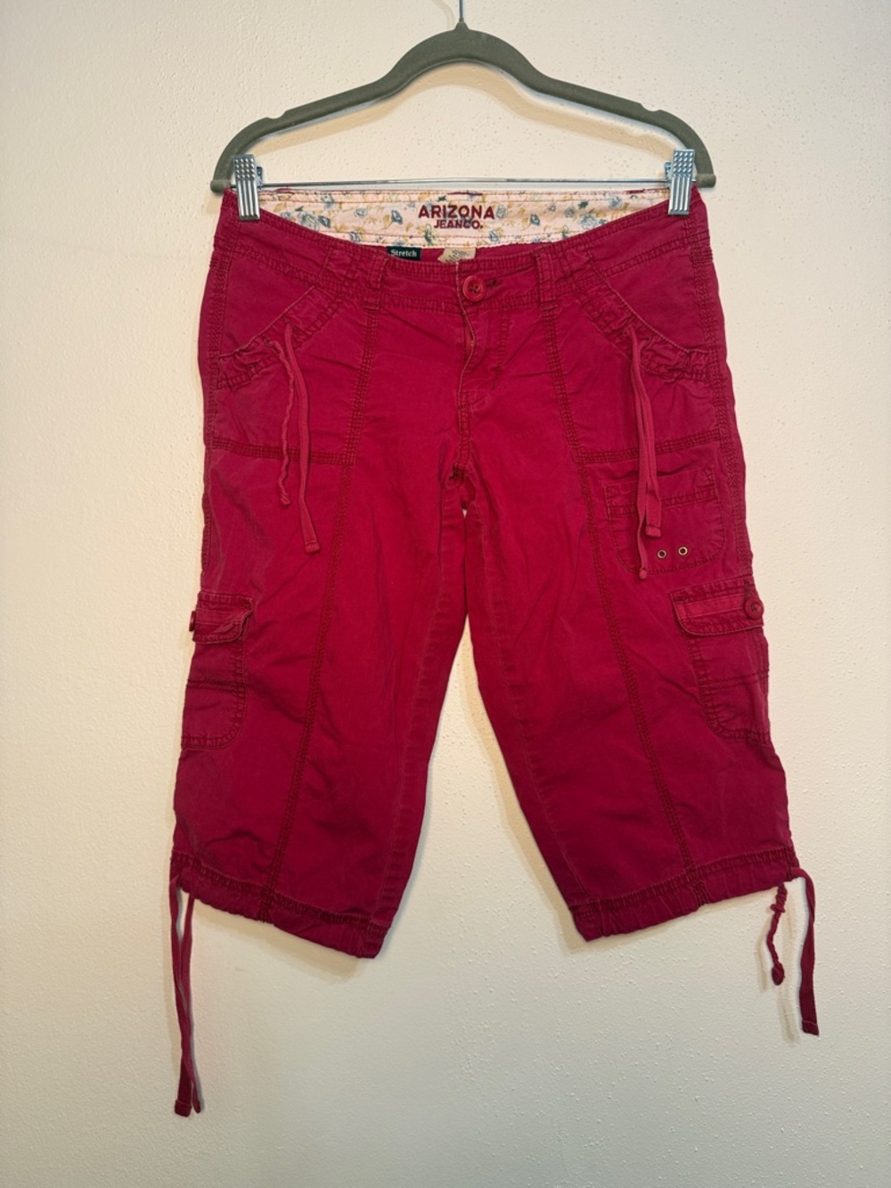 Arizona Jean Company Women's Pink Capris
